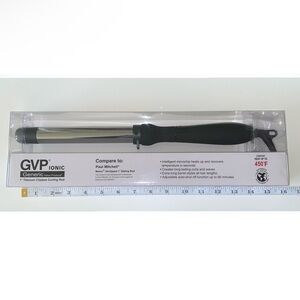 GVP Ionic 1” Titanium Curling Iron Rod Wand